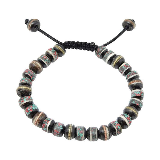 Yak Bone Black Bracelet