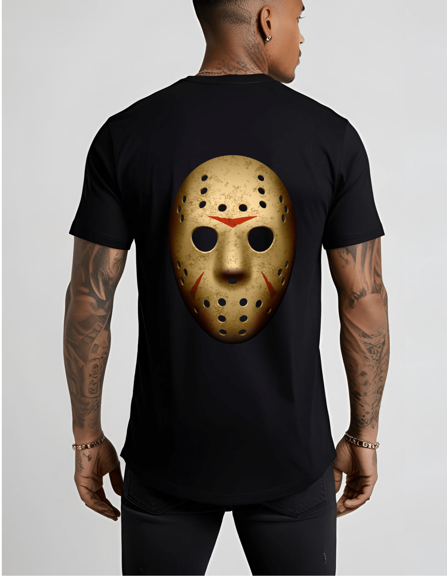 CAMP CRYSTAL LAKE Staff Jason Horror Movie Unisex Graphic Cotton T Shirt Clothing - Gothic & Alternative Gift - Haunted