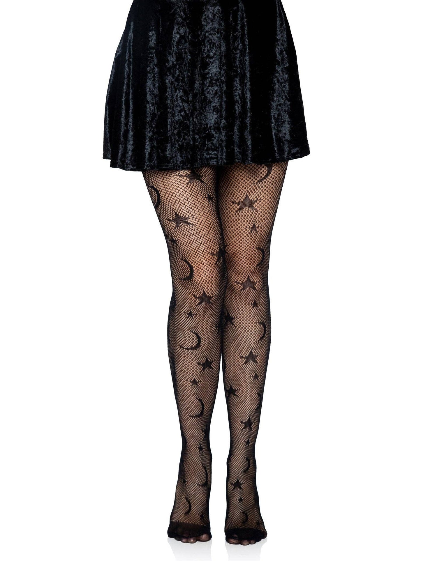 Celestial Fishnet Tights Gothic Witch Costumes - Gothic & Alternative Gift - Haunted