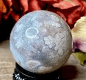 Cherry blossom agate Crystal Sphere - Gothic & Alternative Gift - Haunted