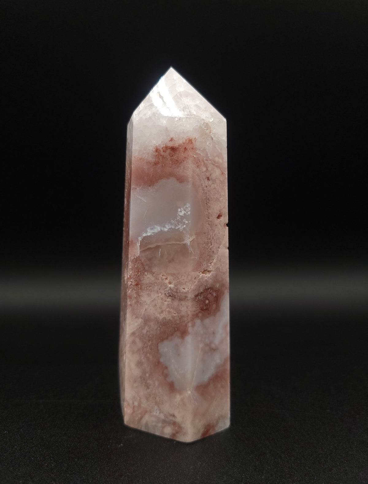 Cherry Blossom Agate Crystal Tower Crystal - Gothic & Alternative Gift - Haunted