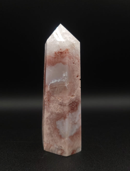 Cherry Blossom Agate Crystal Tower Crystal - Gothic & Alternative Gift - Haunted