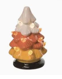Christmas Halloween Creepmas Gothmas Mini Ceramic Tree Home Decor - Gothic & Alternative Gift - Haunted