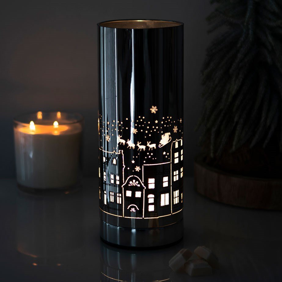 Christmas Village Electric Aroma Lamp candle holders - Gothic & Alternative Gift - Haunted