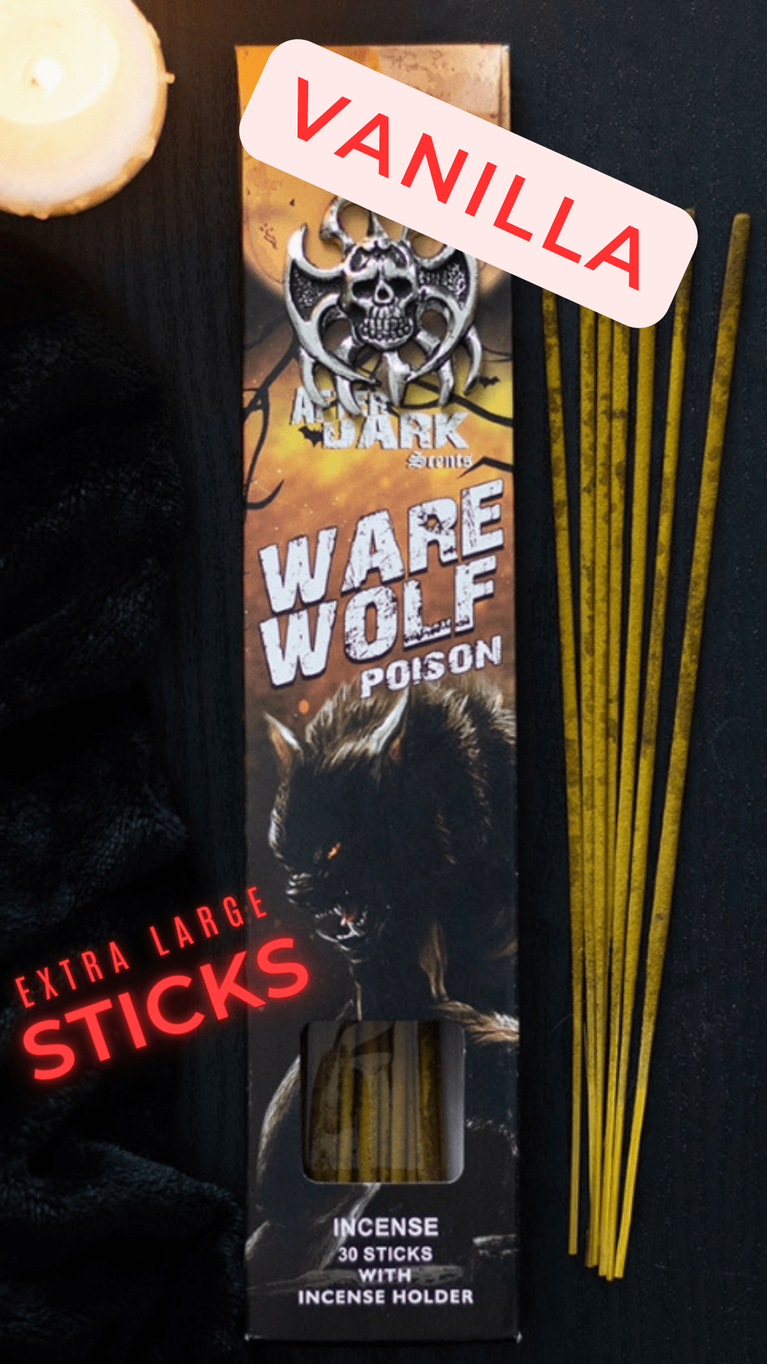 Classic Monsters large Incense Sticks Incense - Gothic & Alternative Gift - Haunted