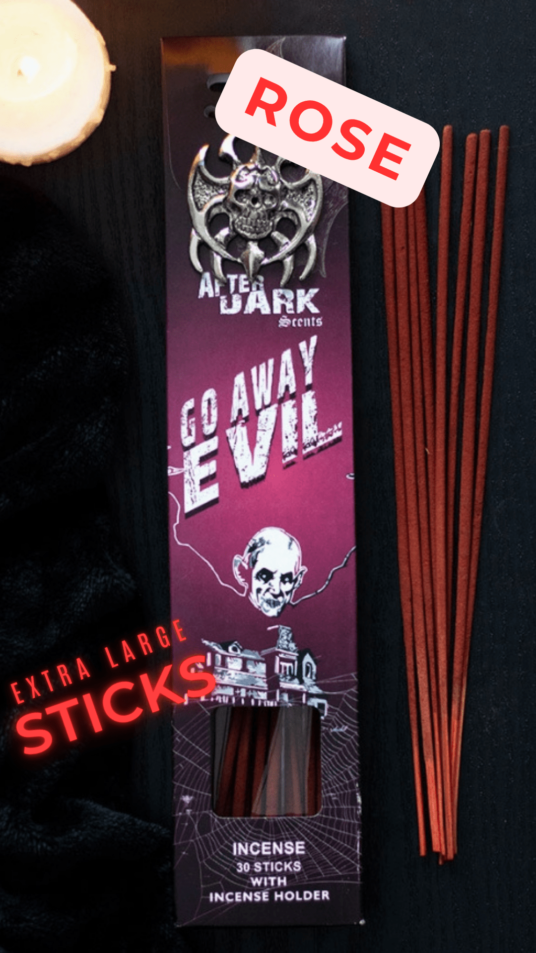 Classic Monsters large Incense Sticks Incense - Gothic & Alternative Gift - Haunted