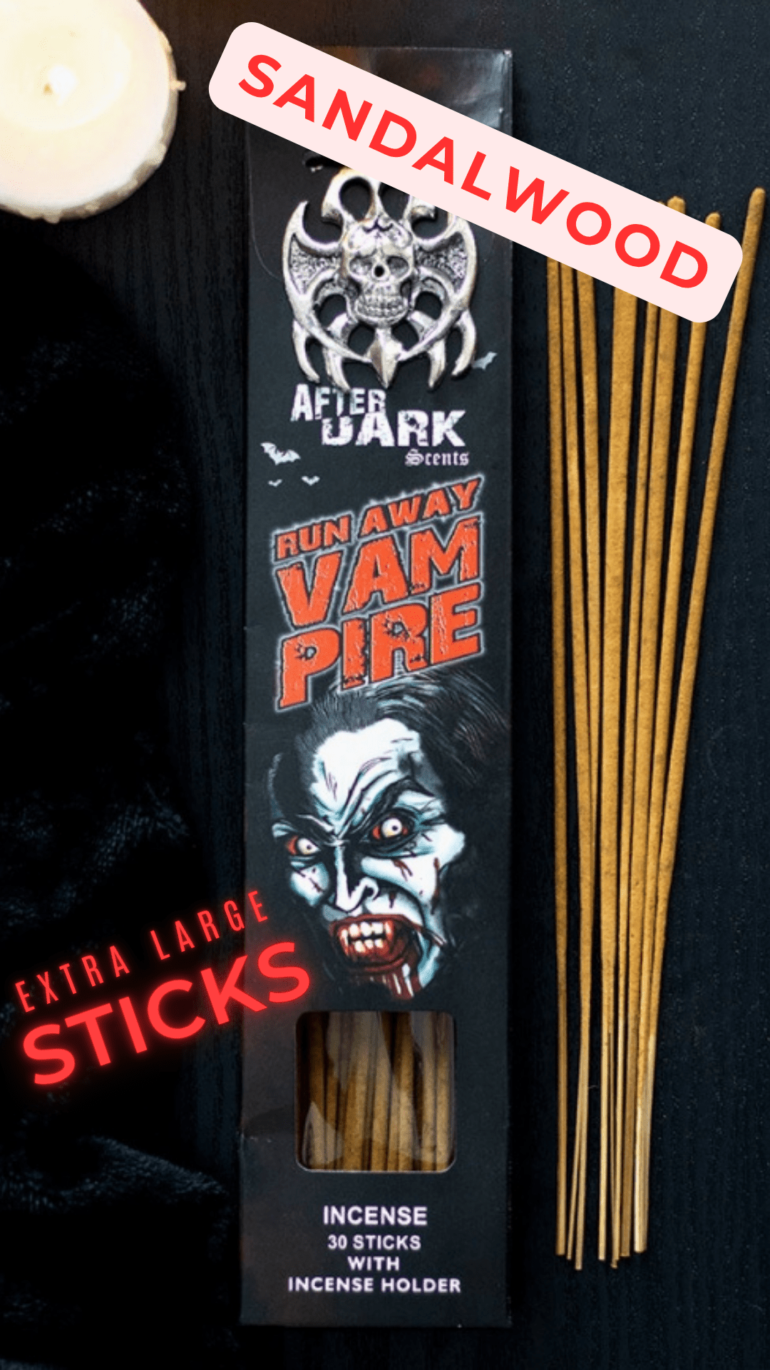 Classic Monsters large Incense Sticks Incense - Gothic & Alternative Gift - Haunted