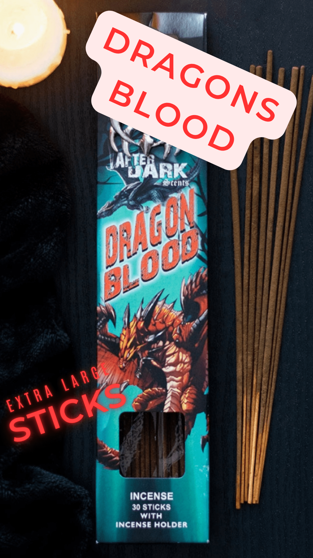 Classic Monsters large Incense Sticks Incense - Gothic & Alternative Gift - Haunted