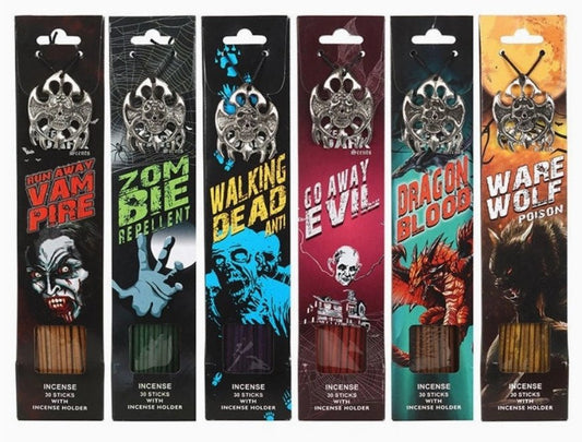 Classic Monsters large Incense Sticks Incense - Gothic & Alternative Gift - Haunted