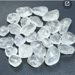 Clear Quartz Crystal Hand Stone Crystals - Gothic & Alternative Gift - Haunted