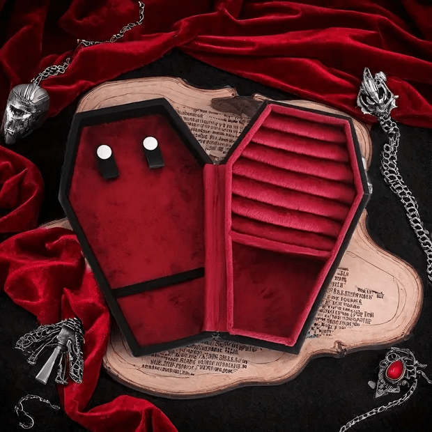 Coffin Jewelry Box Jewelry - Gothic & Alternative Gift - Haunted