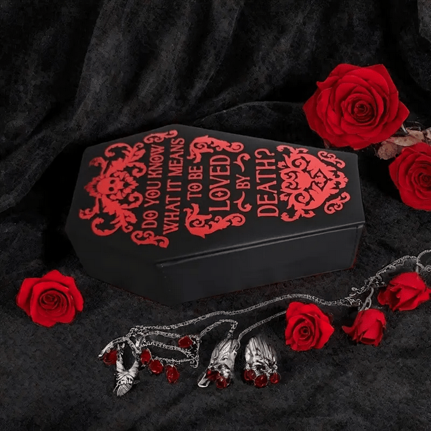 Coffin Jewelry Box Jewelry - Gothic & Alternative Gift - Haunted