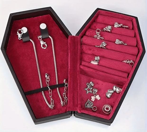 Coffin Jewelry Box Jewelry - Gothic & Alternative Gift - Haunted