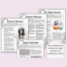 Complete Tarot Beginners Guide Witch Supplies - Gothic & Alternative Gift - Haunted