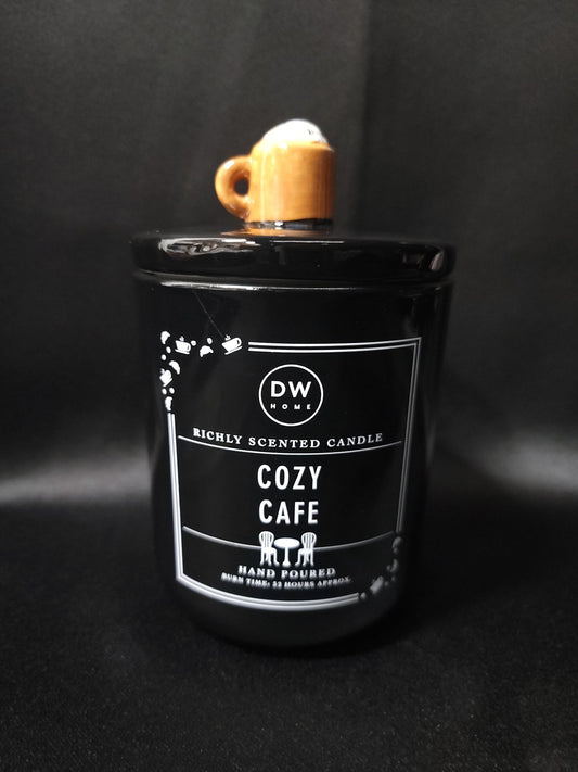 Cozy Cafe Cozy Knob Ceramic Candle Candles - Gothic & Alternative Gift - Haunted