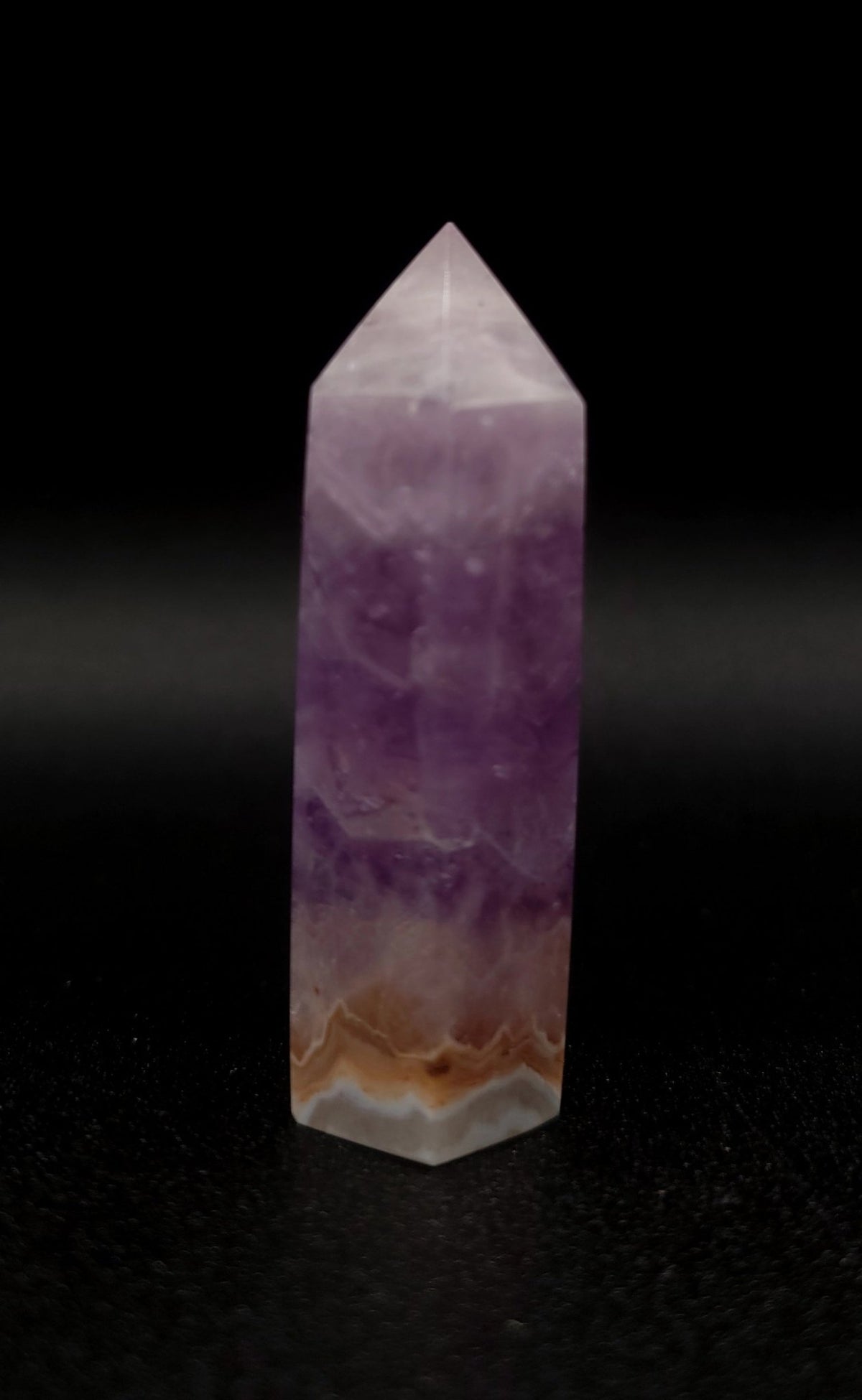 Crazy Lace Amethyst Crystal Tower Crystal - Gothic & Alternative Gift - Haunted