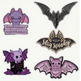 Creepy Cute Bat Enamel Pin Accessories - Gothic & Alternative Gift - Haunted