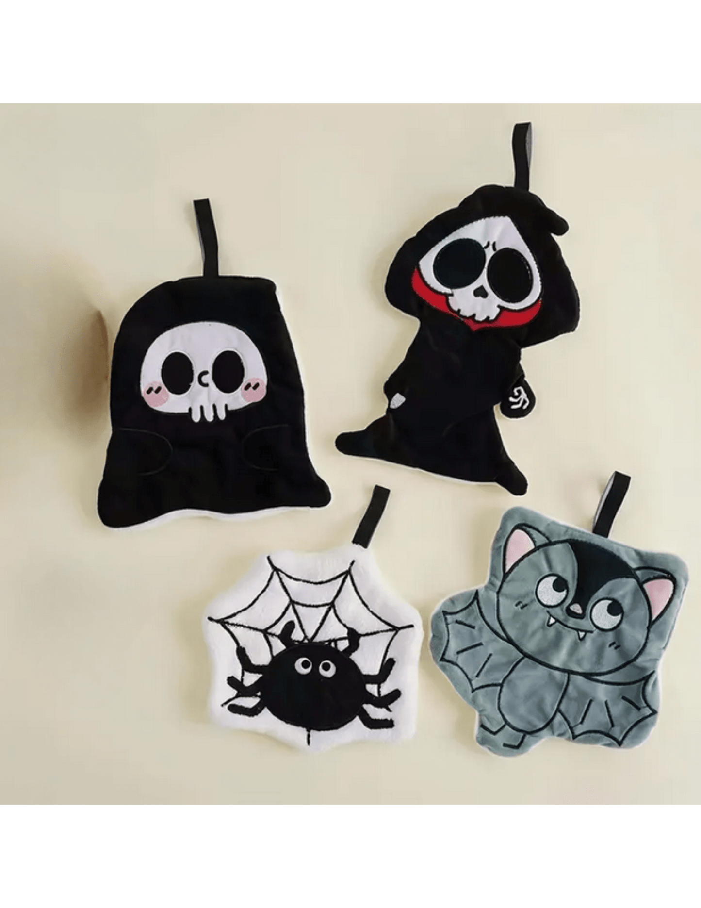 Creepy Cute Gothic Bathroom Towel Set of 2 Bathroom - Gothic & Alternative Gift - Haunted