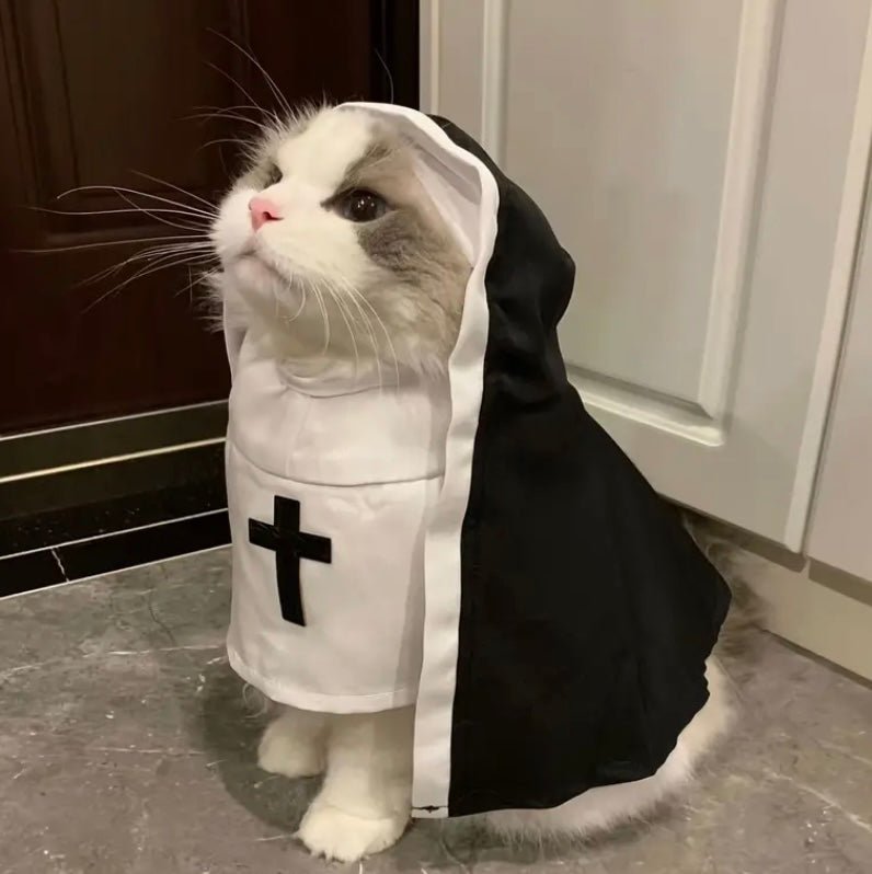 Creepy nun pet costume Costumes - Gothic & Alternative Gift - Haunted