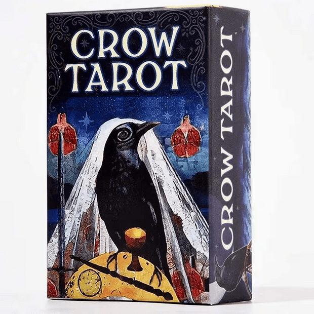 Crow Tarot Card Deck Witch Supplies - Gothic & Alternative Gift - Haunted