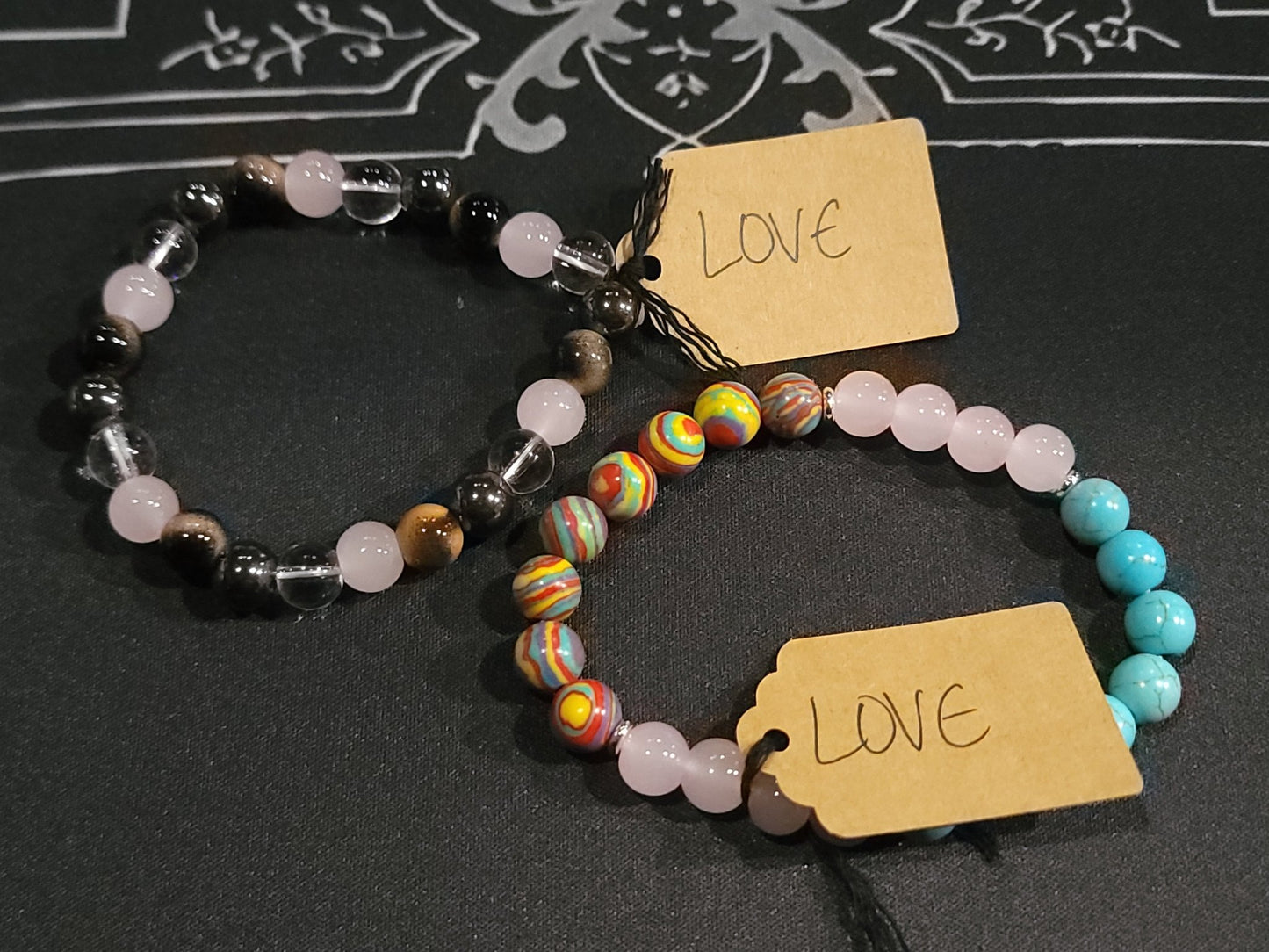 Crystal Intention Bracelets - Gothic & Alternative Gift - Haunted