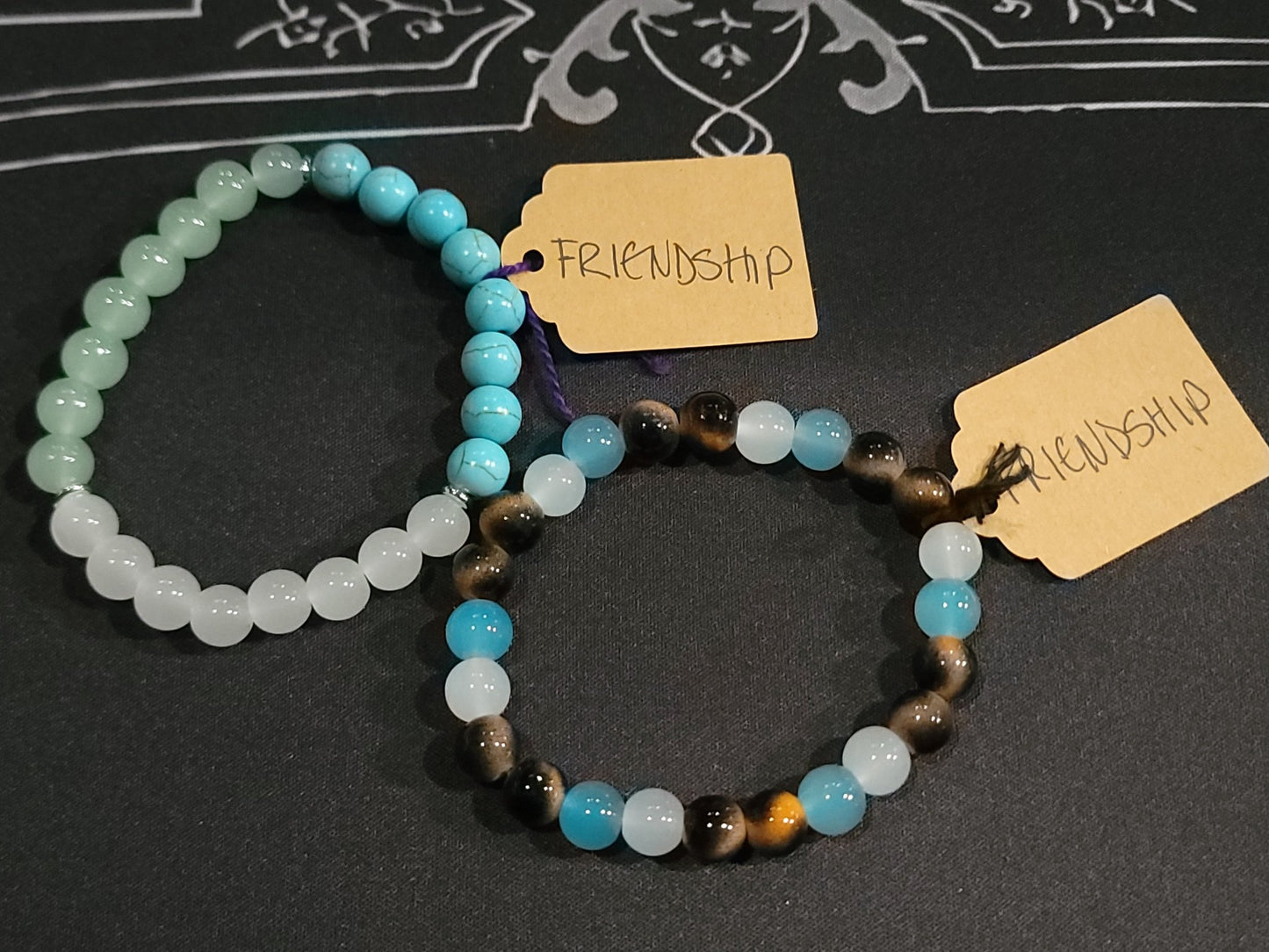 Crystal Intention Bracelets - Gothic & Alternative Gift - Haunted