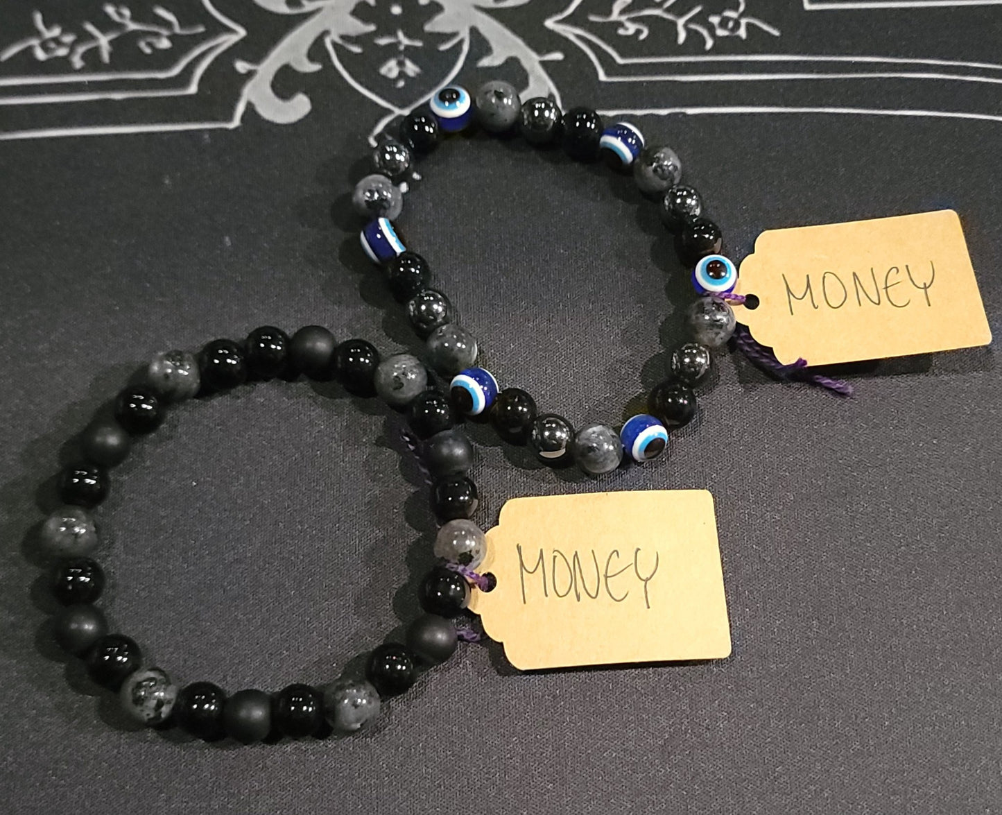 Crystal Intention Bracelets - Gothic & Alternative Gift - Haunted