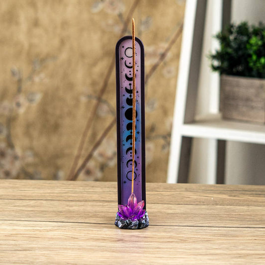 Crystal Moon Phase Incense Burner Incense - Gothic & Alternative Gift - Haunted