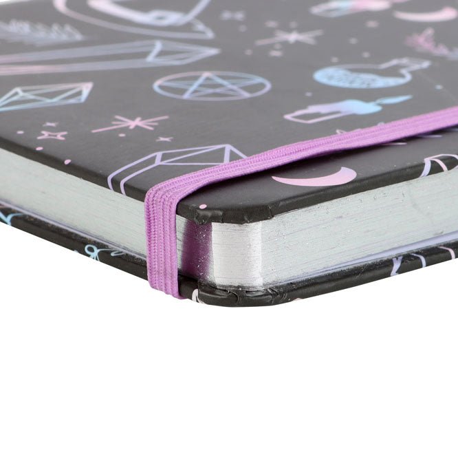 Crystal Witch Notebook Notebook - Gothic & Alternative Gift - Haunted