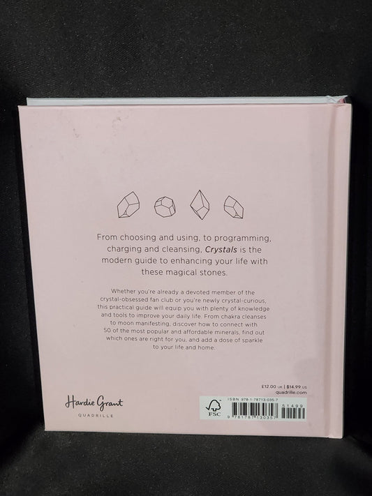 Crystals The Modern Guide to Crystal Healing Book Witch, Witchcraft Manifestation Books - Gothic & Alternative Gift - Haunted