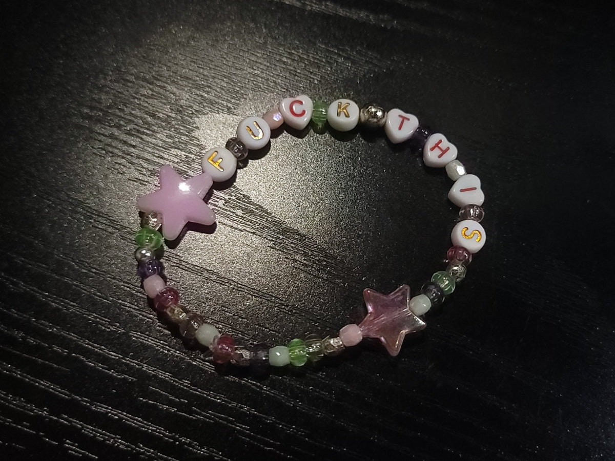 Cute but Offensive Friendship bracelets for adults Jewelry - Gothic & Alternative Gift - Haunted