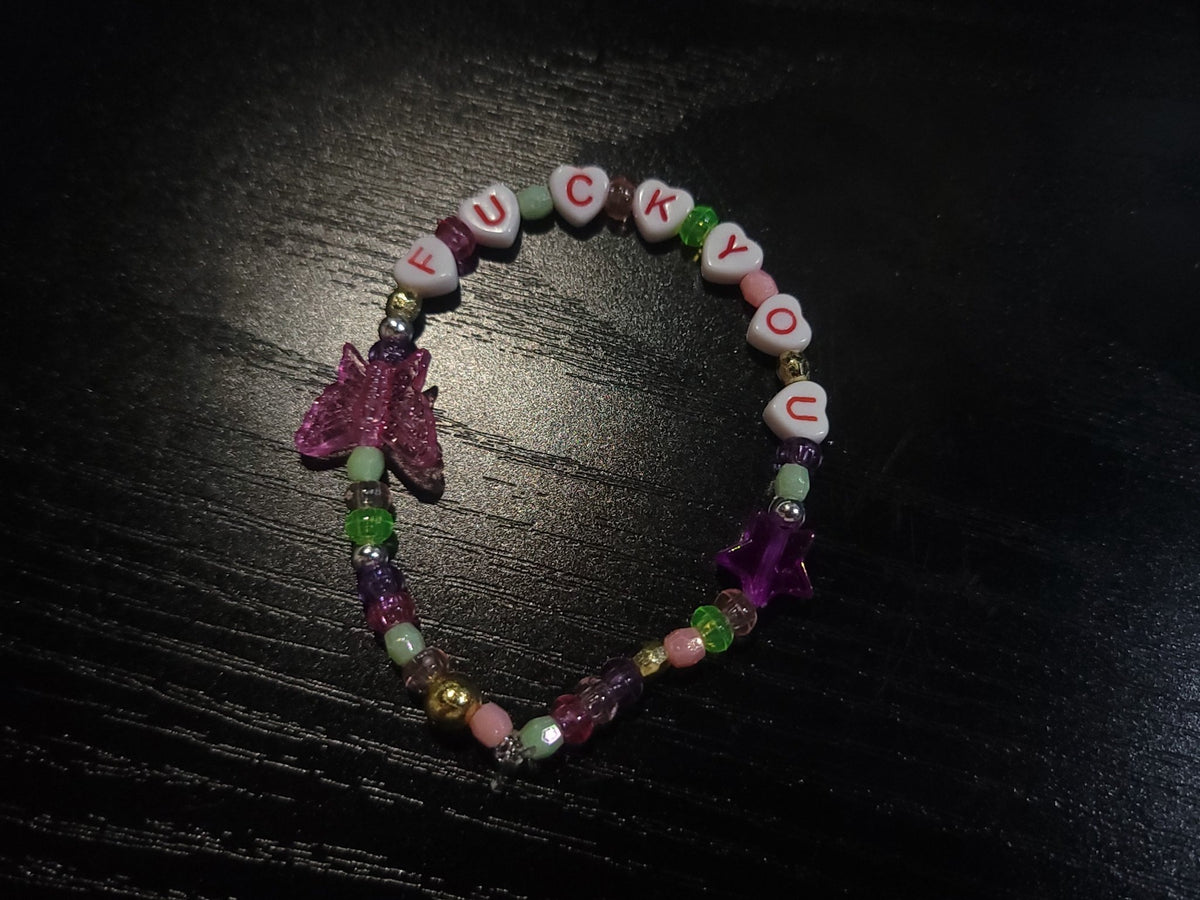 Cute but Offensive Friendship bracelets for adults Jewelry - Gothic & Alternative Gift - Haunted