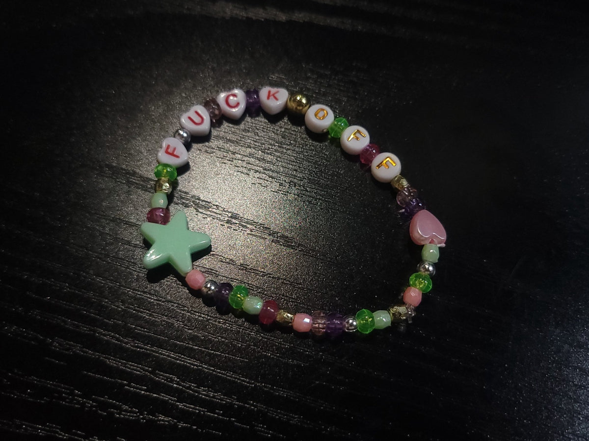 Cute but Offensive Friendship bracelets for adults Jewelry - Gothic & Alternative Gift - Haunted