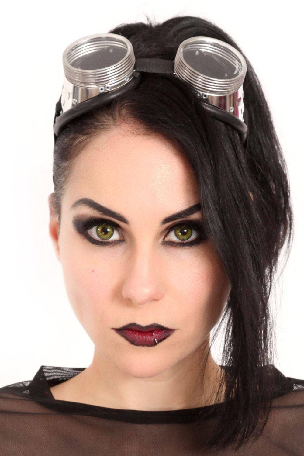 Cyber Steampunk Goggles Clothing Accessories - Gothic & Alternative Gift - Haunted