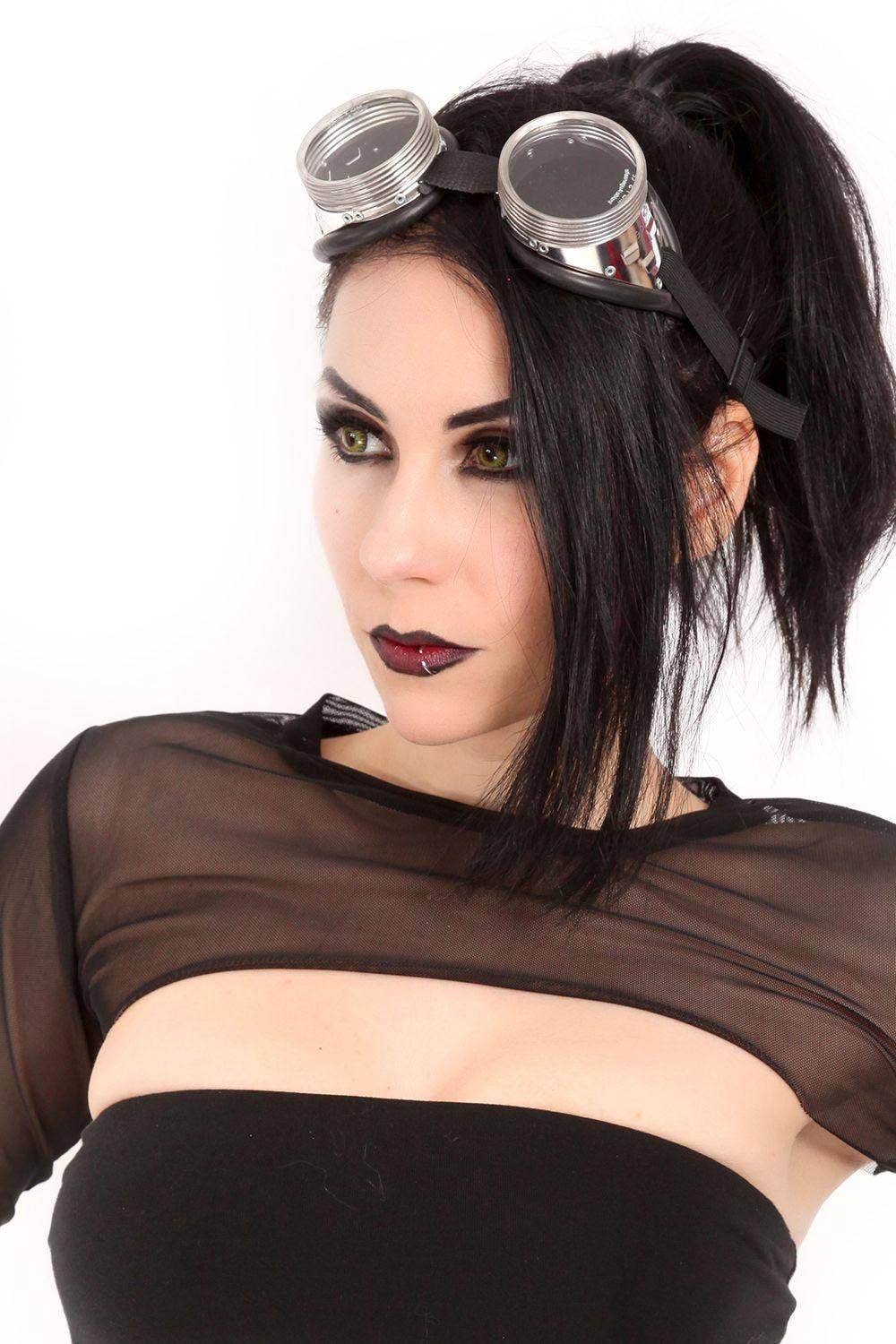 Cyber Steampunk Goggles Clothing Accessories - Gothic & Alternative Gift - Haunted