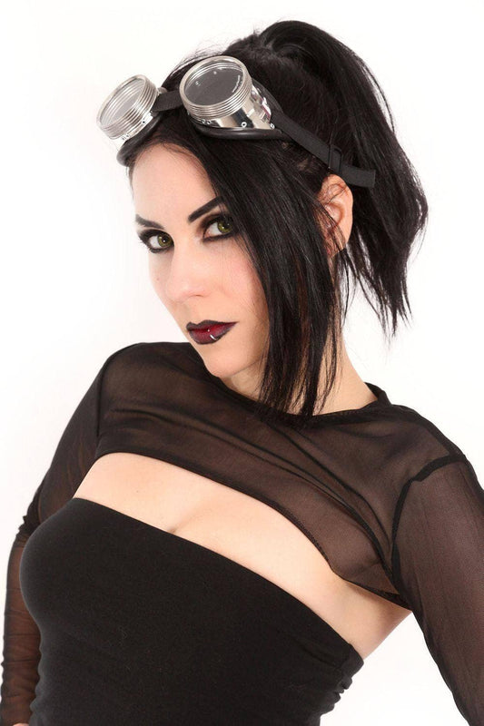 Cyber Steampunk Goggles Clothing Accessories - Gothic & Alternative Gift - Haunted