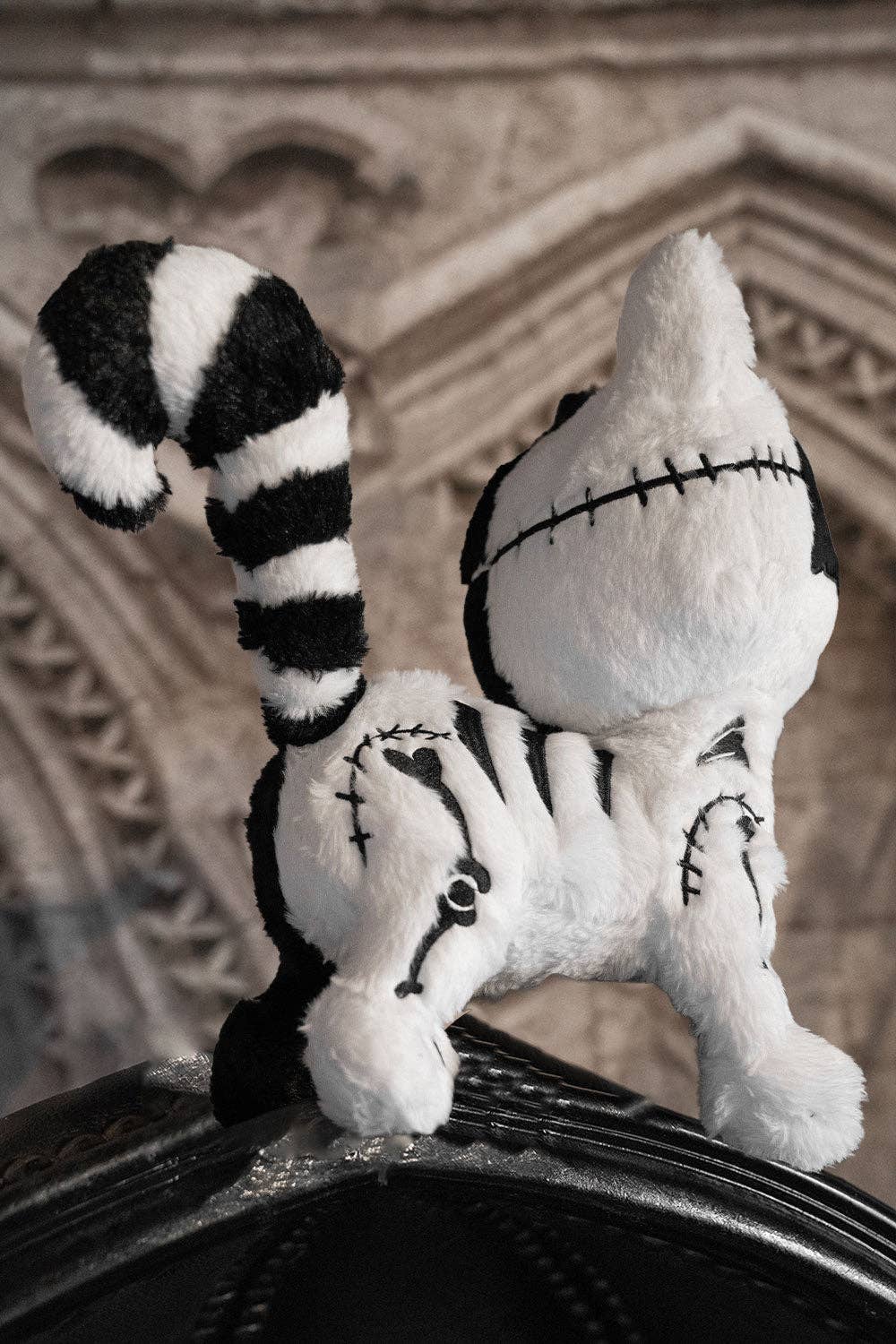 Stitch Kitty Skeleton Cat Plush Toy