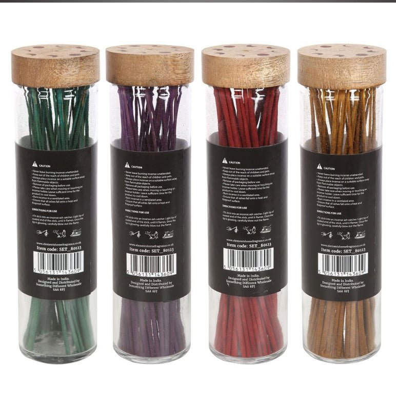 Dark Forest Incense Sticks with holder White Sage, Wild berry, Honey, Patchouli Incense and Incense Holders,Incense, - Gothic & Alternative Gift - Haunted