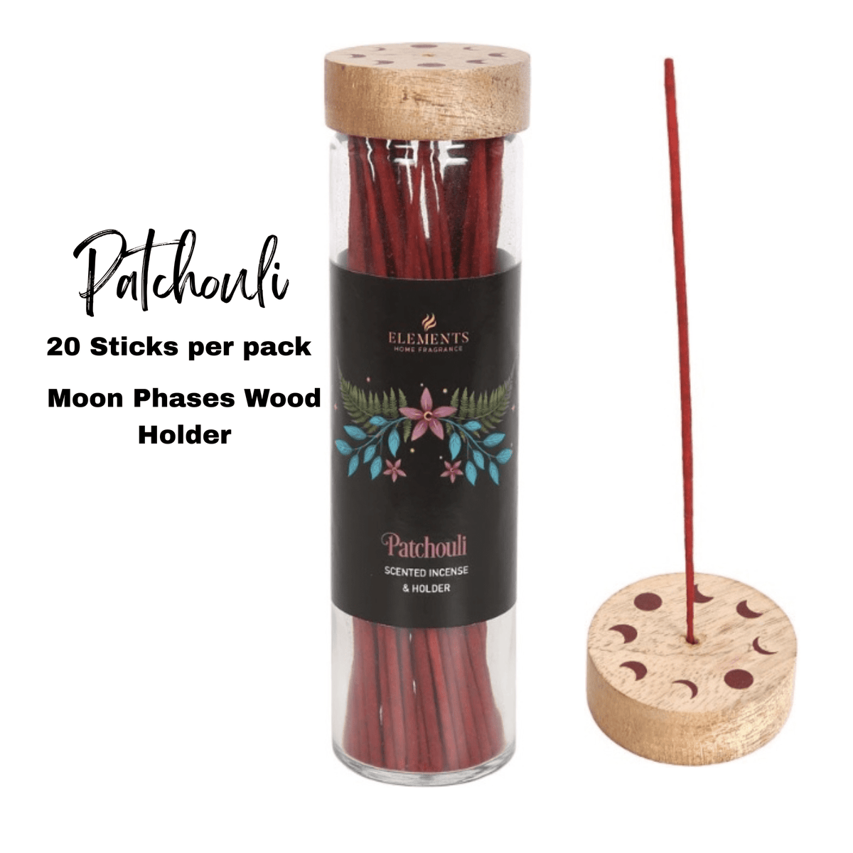 Dark Forest Incense Sticks with holder White Sage, Wild berry, Honey, Patchouli Incense and Incense Holders,Incense, - Gothic & Alternative Gift - Haunted