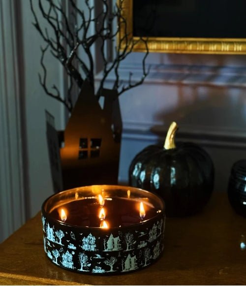 Dark Forest XXL 5 Wick Glass Candle Candles - Gothic & Alternative Gift - Haunted