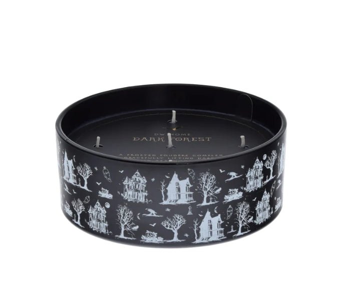 Dark Forest XXL 5 Wick Glass Candle Candles - Gothic & Alternative Gift - Haunted
