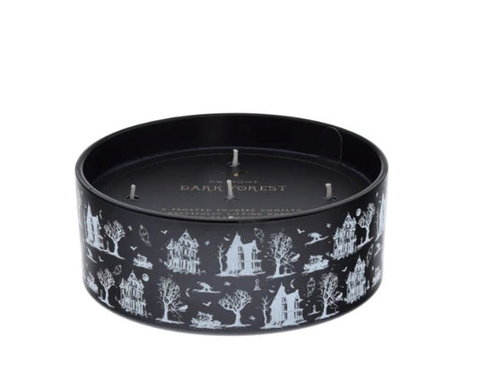 Dark Forest XXL 5 Wick Glass Candle Candles - Gothic & Alternative Gift - Haunted