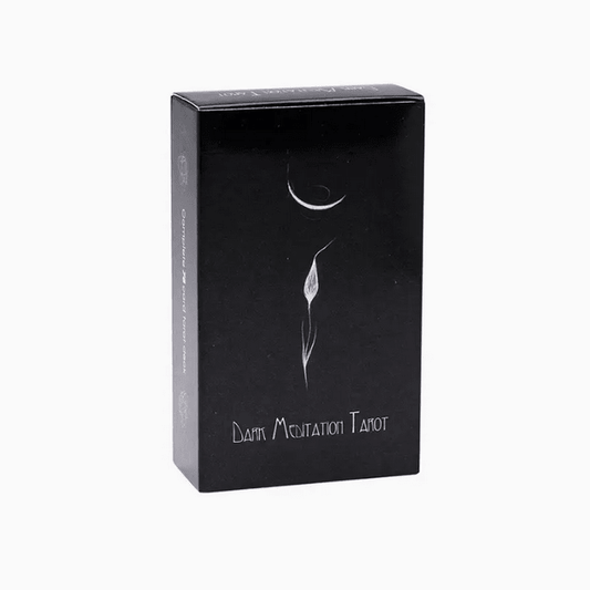 Dark Meditation Tarot Deck Witch Supplies - Gothic & Alternative Gift - Haunted