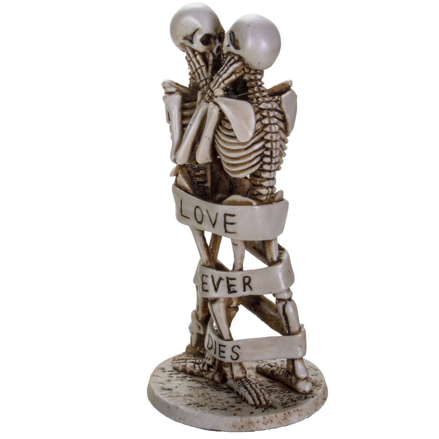 Day of the Dead Love Never Dies Skeleton Couple Home Decor - Gothic & Alternative Gift - Haunted