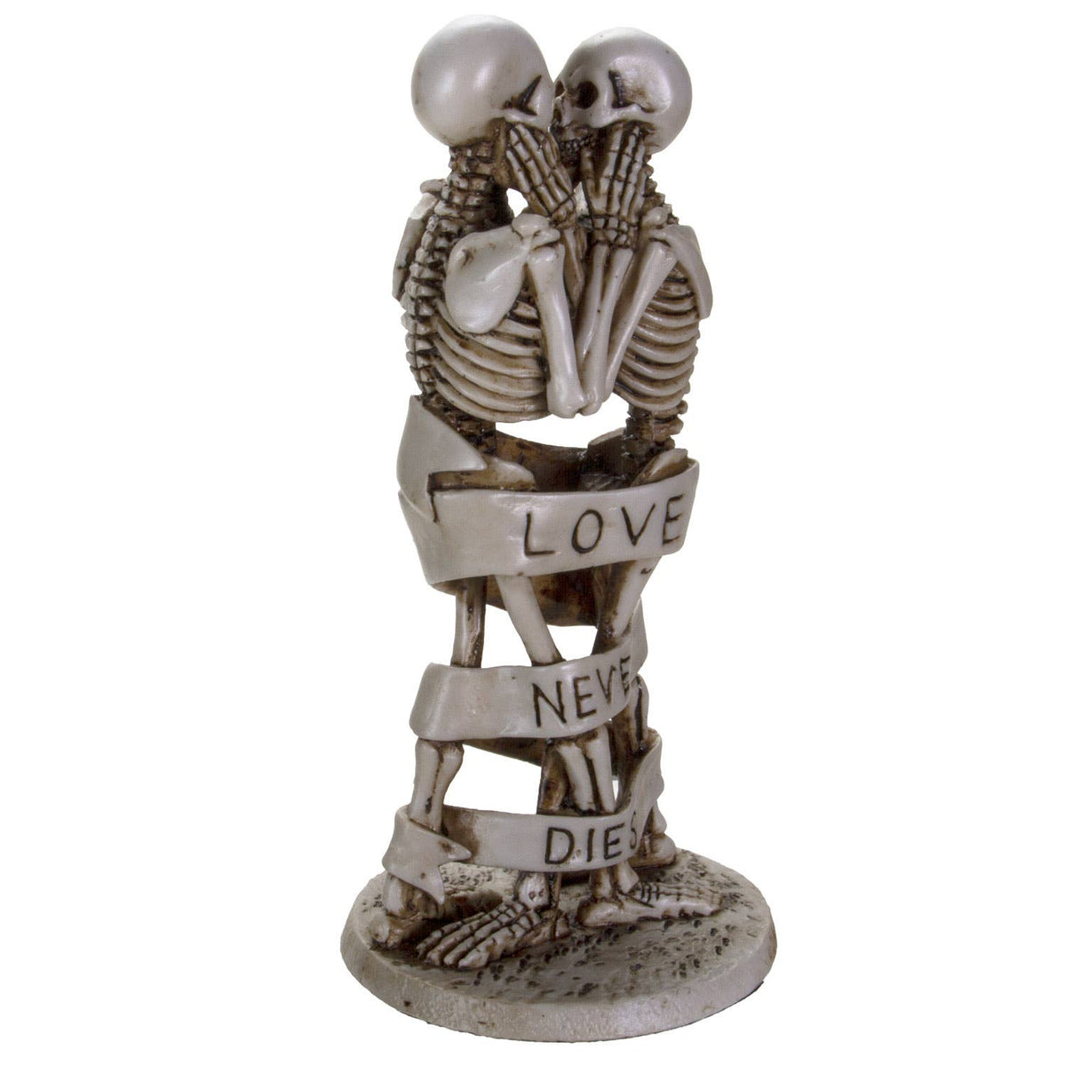 Day of the Dead Love Never Dies Skeleton Couple Home Decor - Gothic & Alternative Gift - Haunted