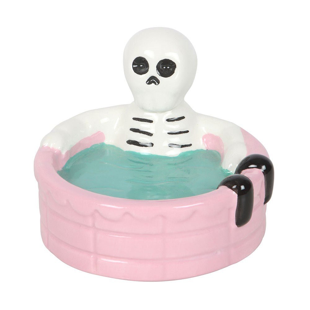 Dead Cool Skeleton Swimming Pool Trinket Dish Home Decor - Gothic & Alternative Gift - Haunted