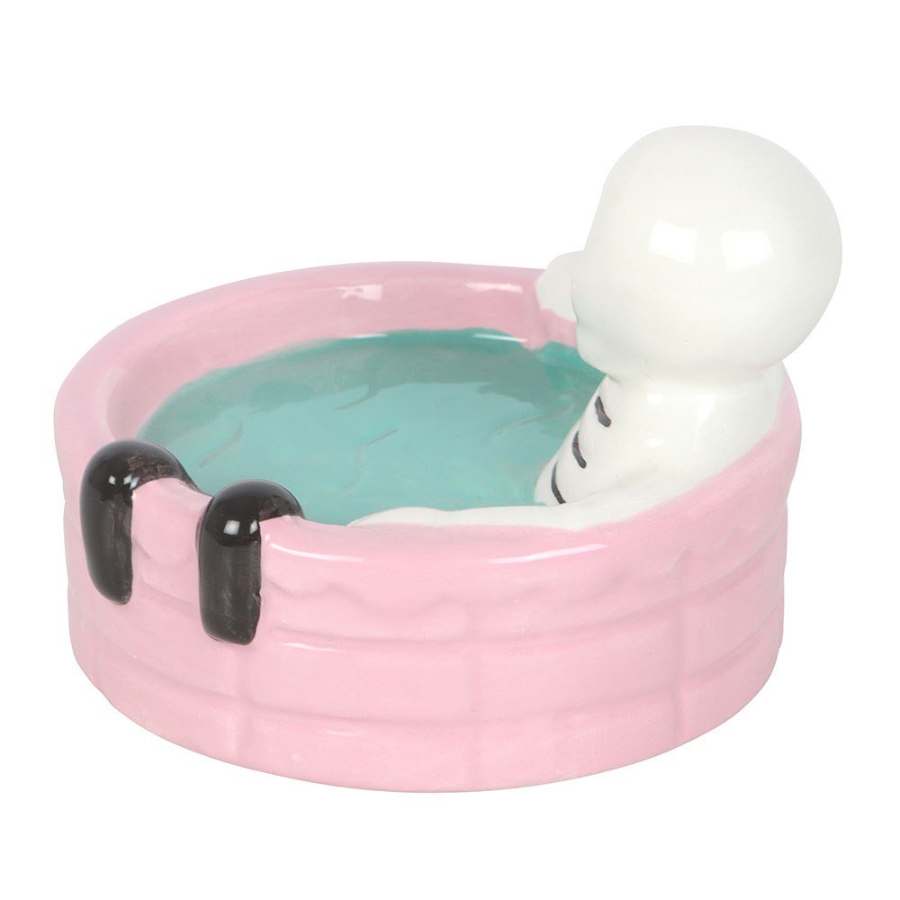 Dead Cool Skeleton Swimming Pool Trinket Dish Home Decor - Gothic & Alternative Gift - Haunted