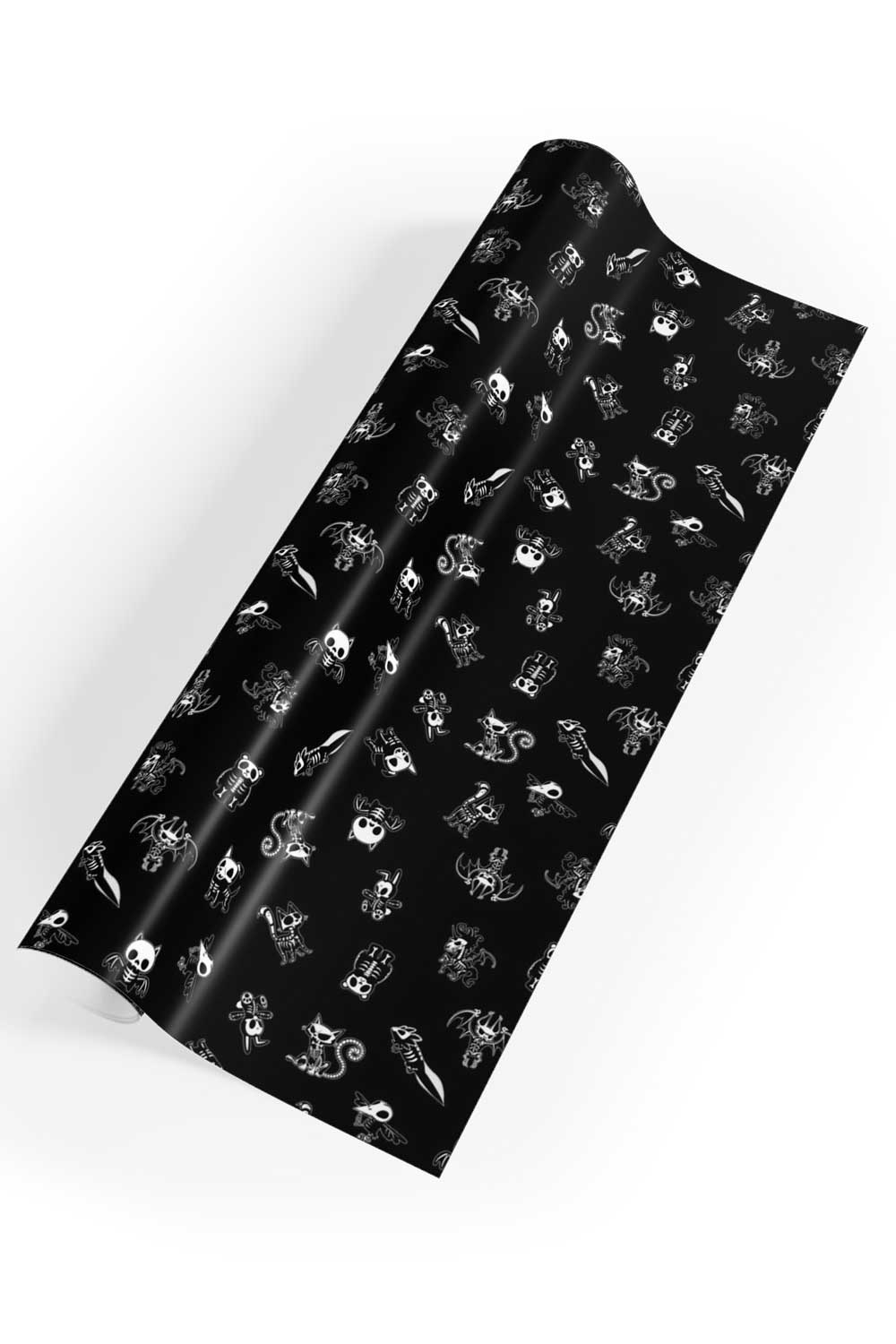 Dead Friends Wrapping Paper [30" X 196"] Wrapping Paper - Gothic & Alternative Gift - Haunted
