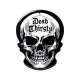 Dead Thirsty Skull Shaped Coaster Kitchenware - Gothic & Alternative Gift - Haunted