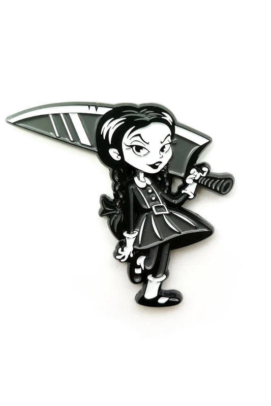 Death's Darling Enamel Pin Accessories - Gothic & Alternative Gift - Haunted